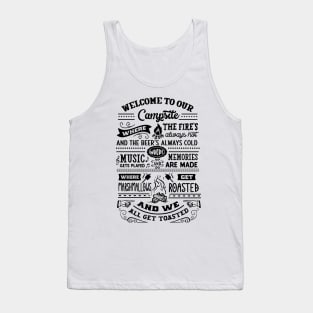 Welcome to our Campsite Tank Top